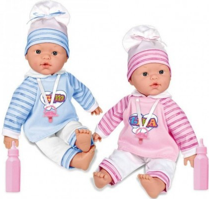 Loko bábiky dvojičky 37 cm