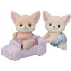 Sylvanian Families Dvojčatá Fenci s autom Sylvanian Families Dvojčatá Fenci s autom