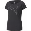 Puma Dámske Tričko TRAIN FAVORITE JERSEY CAT TEE PUMA BLACK 52242001 čierna