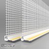 Likov LS-VH 06 lišta okenná začisťovacia so sieťkou biela 2,4 m 151.24.99