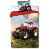 Faro Obliečky Červený traktor 140x200 70x90 Faro Obliečky Červený traktor 140x200 70x90