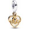 Pandora Dvojitý visiaci prívesok Mamička Shine 763237C01 Pandora Dvojitý visiaci prívesok Mamička Shine 763237C01