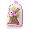 Hračka G21 Batoh s plyšovou sovičkou, růžový Hračka G21 Batoh s plyšovou sovičkou, růžový