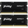 KINGSTON SODIMM DDR5 64GB (Kit of 2) 5600MT/s CL40 FURY Impact PnP - KF556S40IBK2-64 KINGSTON SODIMM DDR5 64GB (Kit of 2) 5600MT/s CL40 FURY Impact PnP - KF556S40IBK2-64