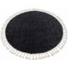 Najkoberce BERBER 9000 kruh sivý Fredzle berber marokánsky shaggy 120 cm kruh Najkoberce BERBER 9000 kruh sivý Fredzle berber marokánsky shaggy 120 cm kruh