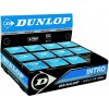 Dunlop INTRO squashové loptičky 12 ks Dunlop INTRO squashové loptičky 12 ks