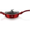 Hlboká panvica s pokrievkou 4,9 L s mramorovým povrchom 32 cm Berlingerhaus Metallic Line Burgundy BH-1261N Hlboká panvica s pokrievkou 4,9 L s mramorovým povrchom 32 cm Berlingerhaus Metallic Line Burgundy BH-1261N