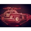Beling 3D lampa,Mercedes 300 SL , 7 farebná DFJE58JL8W Beling 3D lampa,Mercedes 300 SL , 7 farebná DFJE58JL8W