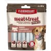Meat & Treat Fleischeslust Meat&Threat tréningová saláma z hovädzej pečene 4ks 160g Meat & Treat Fleischeslust Meat&Threat tréningová saláma z hovädzej pečene 4ks 160g