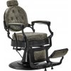Barberské kreslo Gabbiano President Old Leather zelené Barberské kreslo Gabbiano President Old Leather zelené