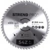 Kotúč Strend Pro TCT 350x3.6x30 mm 54Z, na drevo, pílový, SK plátky Kotúč Strend Pro TCT 350x3.6x30 mm 54Z, na drevo, pílový, SK plátky