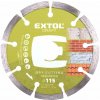 EXTOL CRAFT 108811 Kotúč rezný diamantový segmentový, 115mm EXTOL CRAFT 108811 Kotúč rezný diamantový segmentový, 115mm