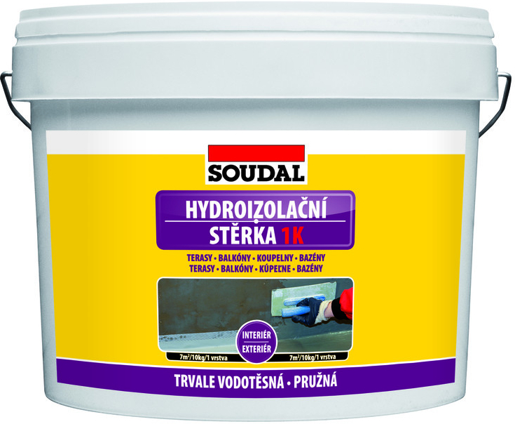 SOUDAL Hydroizolační stěrka 1K 5kg