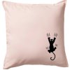 Mačka visiaca - Vankúš 50x50 - 50x50 - Vrátane výplne ( Svetloružová ) Mačka visiaca - Vankúš 50x50 - 50x50 - Vrátane výplne ( Svetloružová )