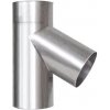 BOKRA Komínový T-kus 60°, ø 140mm, tl. mat. 0,5mm BOKRA Komínový T-kus 60°, ø 140mm, tl. mat. 0,5mm