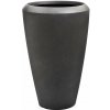 G21 Kvetináč Coal Oval 55 x 55 x 86,3 čierny G21 Kvetináč Coal Oval 55 x 55 x 86,3 čierny