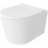 LAVITA Závesná WC misa OTTAWA PRO vírivka s termosetovým sedadlom biela LAVITA Závesná WC misa OTTAWA PRO vírivka s termosetovým sedadlom biela