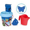 Vedro set Toy Story Medium Garnished Bucket Smoby s krhlou 6 dielov 18 cm výška od 18 mes Vedro set Toy Story Medium Garnished Bucket Smoby s krhlou 6 dielov 18 cm výška od 18 mes