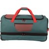 Travelite Basics Wheeled duffle exp Green/orange 98l Travelite Basics Wheeled duffle exp Green/orange 98l