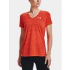 Tričko Under Armour Tech SSV Twist Dark Orange S Tričko Under Armour Tech SSV Twist Dark Orange S