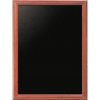 Nástenná popisovacia tabuľa UNIVERSAL, 60x80 cm, mahagón Nástenná popisovacia tabuľa UNIVERSAL, 60x80 cm, mahagón