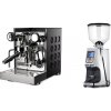 Rocket Espresso Appartamento TCA, black/black + Eureka Atom Specialty 65, chrome Rocket Espresso Appartamento TCA, black/black + Eureka Atom Specialty 65, chrome