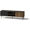 Wilsondo TV stolík Prestigo P7 - orech warmia / čierna Wilsondo TV stolík Prestigo P7 - orech warmia / čierna
