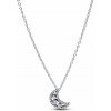 PANDORA Náhrdelník s náhrdelníkovým príveskom Kosáčik mesiaca 394259c01-50 PANDORA Náhrdelník s náhrdelníkovým príveskom Kosáčik mesiaca 394259c01-50