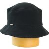 Karpet Dámsky úpletový klobúk s rovnou hlavou - čierna-55-56 Karpet Dámsky úpletový klobúk s rovnou hlavou - čierna-55-56