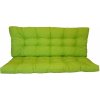 Nábytek PEGAS Polstr na zahradní houpačku 160 cm - látka světle zelený melír Nábytek PEGAS Polstr na zahradní houpačku 160 cm - látka světle zelený melír