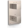 Tres Therm-Box vaňová/sprchová batéria podomietková s termostatom || 00625001AC Tres Therm-Box vaňová/sprchová batéria podomietková s termostatom || 00625001AC