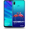 Picasee silikónový prehľadný obal pre Huawei P Smart 2019 - Flamingos pár Picasee silikónový prehľadný obal pre Huawei P Smart 2019 - Flamingos pár