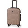 Kabinový kufr BERTOO Milano pro Ryanair - champagne 40 l, 55x40x20 cm, S+ 55x40x20 cm, S+ Kabinový kufr BERTOO Milano pro Ryanair - champagne 40 l, 55x40x20 cm, S+ 55x40x20 cm, S+