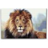 Vymalujsisam.sk Diamantovanie podľa čísiel - Lev, kráľ zvierat Veľkosť: 40x60cm, Rám: Na plastovej doske, Diamanty: Hranaté Vymalujsisam.sk Diamantovanie podľa čísiel - Lev, kráľ zvierat Veľkosť: 40x60cm, Rám: Na plastovej doske, Diamanty: Hranaté
