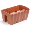 TRUHLÍK CROWN 39,3cm-TERAKOTA VLNKA NA ZÁBRADLIE TRUHLÍK CROWN 39,3cm-TERAKOTA VLNKA NA ZÁBRADLIE