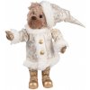 Clayre & Eef Vianočné dekorácie stojaci plyšový medveď v oblečku Teddy Bear - 22*16*36 cm - Clayre & Eef Clayre & Eef Vianočné dekorácie stojaci plyšový medveď v oblečku Teddy Bear - 22*16*36 cm - Clayre & Eef