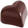 Chocolate World Forma na pralinky srdce 30x36x19mm Chocolate World Forma na pralinky srdce 30x36x19mm