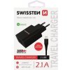 SWISSTEN SÍŤOVÝ ADAPTÉR SMART IC, CE 2x USB 2,1 A POWER ČERNÝ + DATOVÝ KABEL USB / LIGHTNING 1,2 M ČERNÝ 22058000 SWISSTEN SÍŤOVÝ ADAPTÉR SMART IC, CE 2x USB 2,1 A POWER ČERNÝ + DATOVÝ KABEL USB / LIGHTNING 1,2 M ČERNÝ 22058000