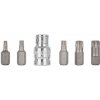 Geko Sada bitov SPLINE M5–M12 s adaptérom 1/2 Geko Sada bitov SPLINE M5–M12 s adaptérom 1/2