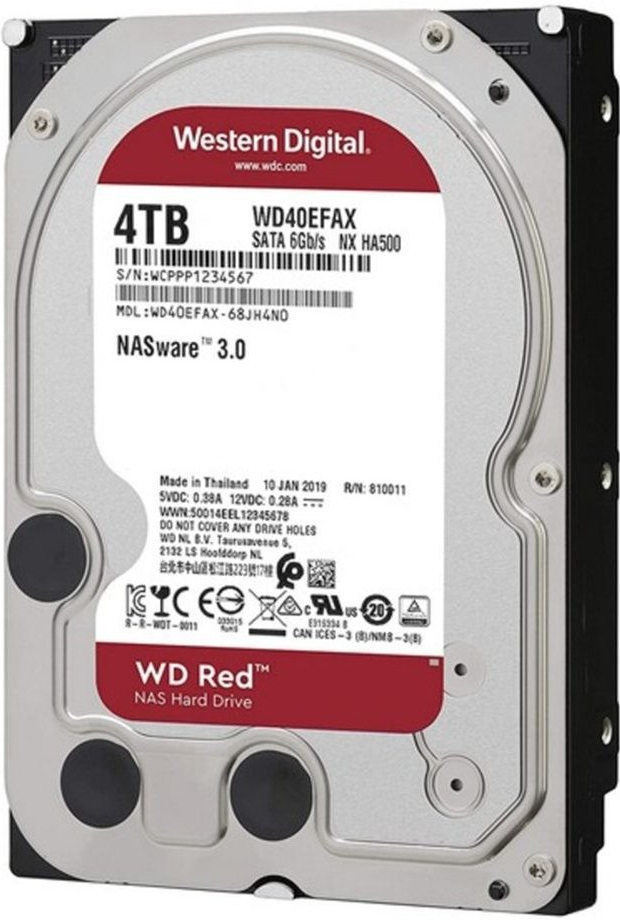 WD Red 4TB, WD40EFAX