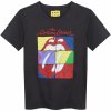 Tričko metal AMPLIFIED Rolling Stones SQUARE TONGUE Čierna Tričko metal AMPLIFIED Rolling Stones SQUARE TONGUE Čierna