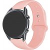 eses Základný silikónový náhradný remienok pre smart hodinky 20 mm Farba: ružová
