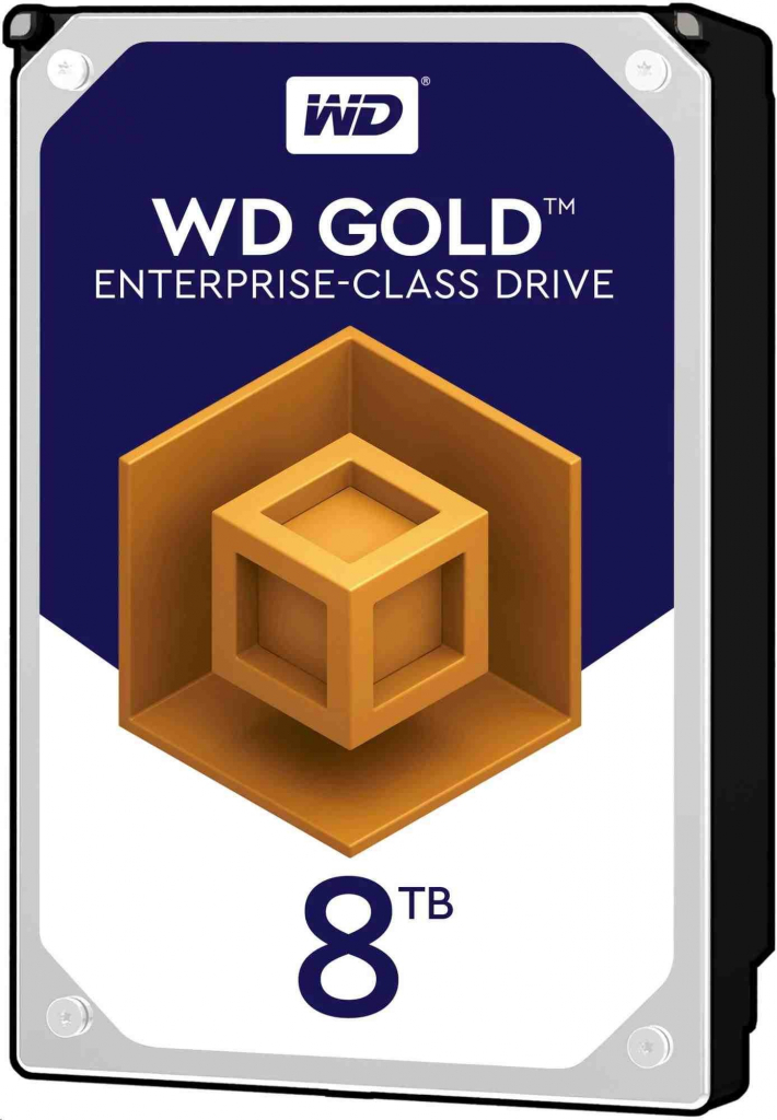 WD Gold 8TB, SATAIII, 7200RPM, WD8003FRYZ