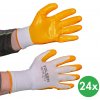 Nitrilové pracovné rukavice, veľkosť 10, balenie po 24 párov Nitrilové pracovné rukavice, veľkosť 10, balenie po 24 párov