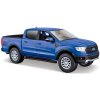 Maisto - 2019 Ford Ranger, metal modrý, 1:27 Maisto - 2019 Ford Ranger, metal modrý, 1:27