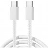 Joyroom S-A45 kabel USB-C na USB-C, 60 W, opletený, 1m, bílý Joyroom S-A45 kabel USB-C na USB-C, 60 W, opletený, 1m, bílý
