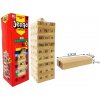 Drevená veža Jenga s číslami 54 dielov Drevená veža Jenga s číslami 54 dielov