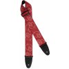 ORTEGA Nylon Guitar-Strap - Red Skull ORTEGA Nylon Guitar-Strap - Red Skull