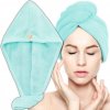 Turban na vlasy RETOO mikrovlákno modrý Turban na vlasy RETOO mikrovlákno modrý