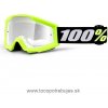 Okuliare 100% detské Strata MINI Yellow Okuliare 100% detské Strata MINI Yellow